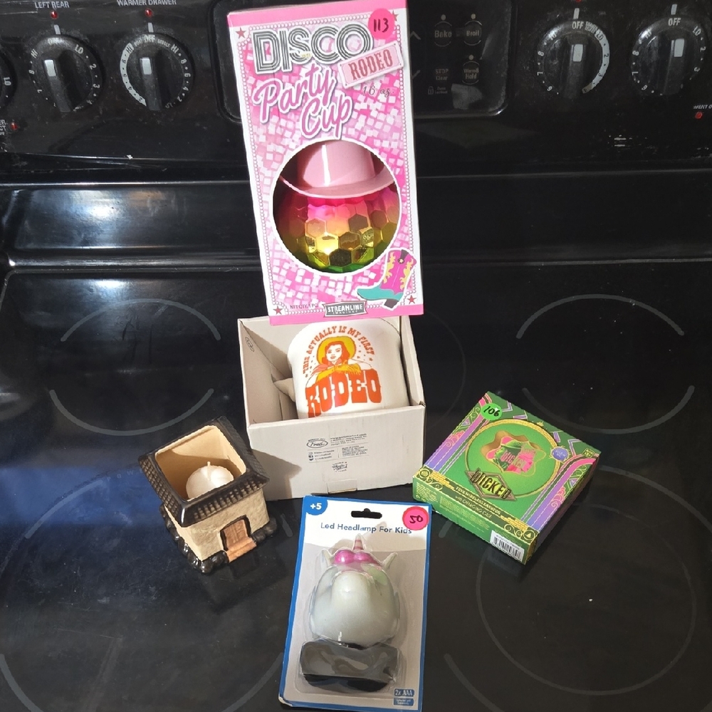 Disco Party Cup and Accessories Set